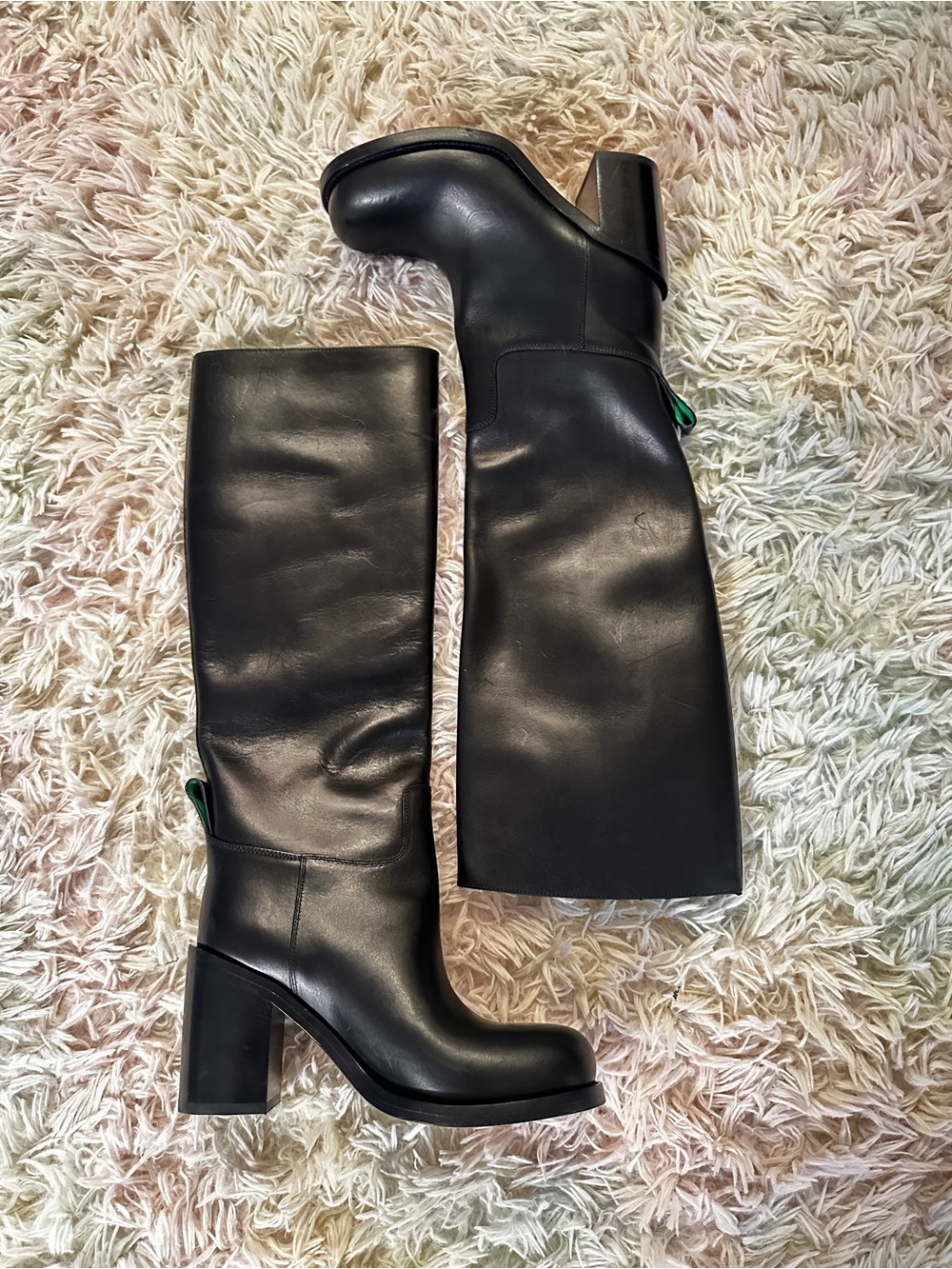 NEW Bottega Veneta Cavallo Over the Knee Boots Size 37.5 - Picture 4 of 16